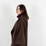 THE LIVIA OVERSIZED BLAZER COFFEE BROWN