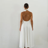 KLAUDIA DRESS WHITE