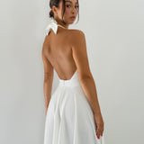 KLAUDIA DRESS WHITE