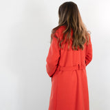 THE LONG COAT TANGERINE