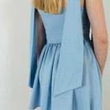 SYLVIA DRESS LIGHT BLUE