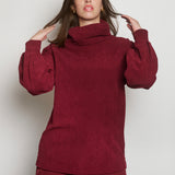 TINA PULLOVER RED WINE