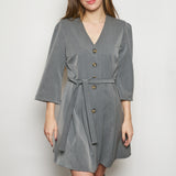 NORA DRESS GREY