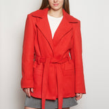 THE SHORT COAT TANGERINE