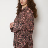 TÍMEA LEOPARD OVERSIZED SHIRT