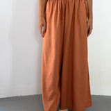 #27 THE WIDE LEG PANTS TERRA LINEN