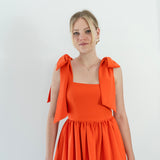 SYLVIA DRESS ORANGE