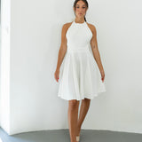 LIZA MINI DRESS WHITE