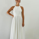 KLAUDIA DRESS WHITE