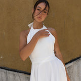 KLAUDIA DRESS WHITE