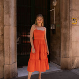 VB DRESS ORANGE